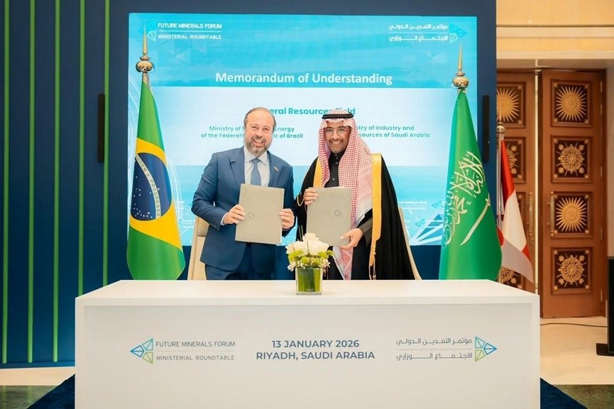 Saudi signs mineral cooperation deal with Brazil -GCC Business News