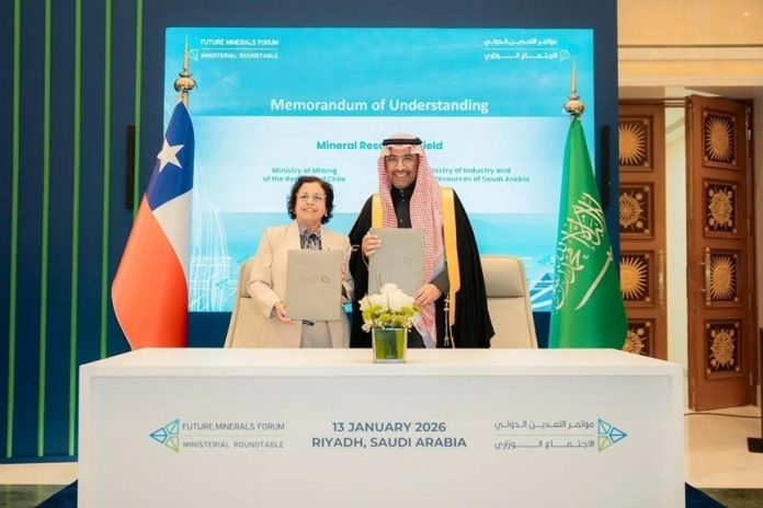 Saudi signs mineral cooperation deal with Chile -GCC Business News