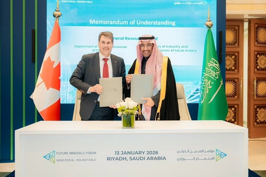 Saudi signs mineral cooperation deal with Canada -GCC Business News