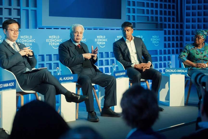 Saudi ministers highlight innovation and growth at WEF 2026