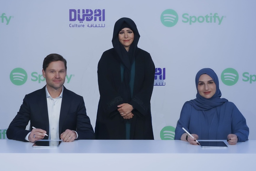 Dubai Culture, Spotify join forces to boost creative economy