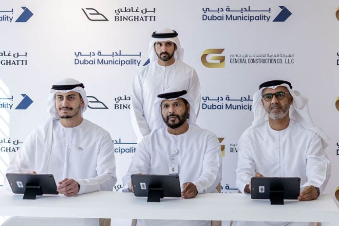 Dubai Municipality-General Construction Company-Binghatti Partnership for Hewi Dubai initiative Dubai Municipality-General Construction Company-Binghatti Partnership for Hewi Dubai initiative