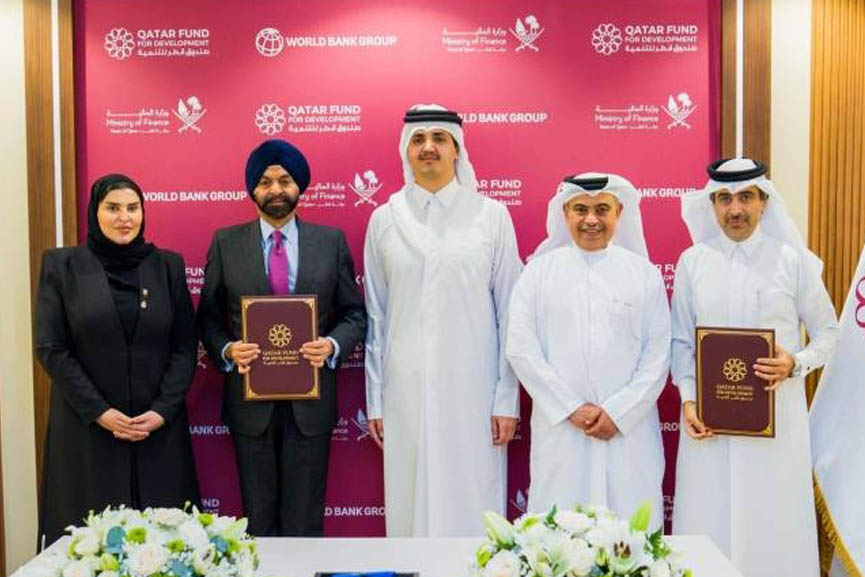 World Bank Group opens 1st office in Qatar; Signs MoU with QFFD