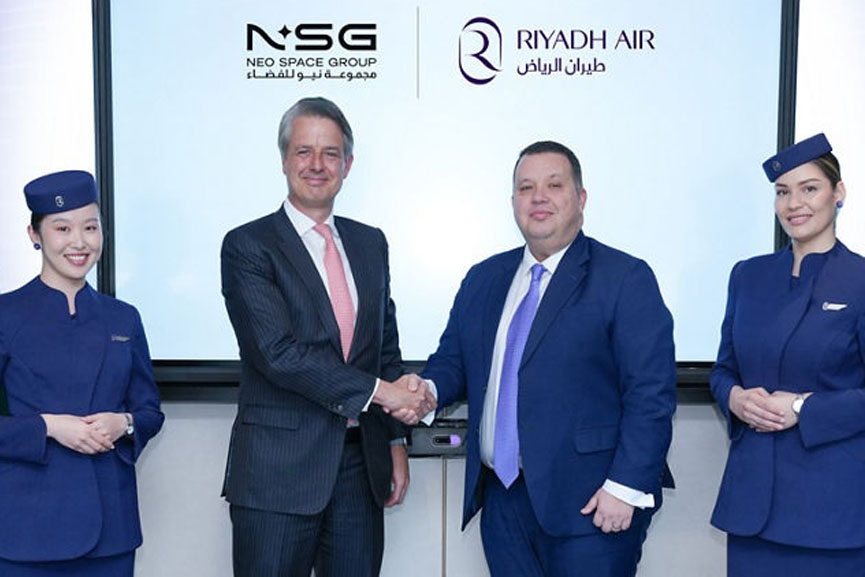 Riyadh Air unites with NSG to enhance in-flight connectivity