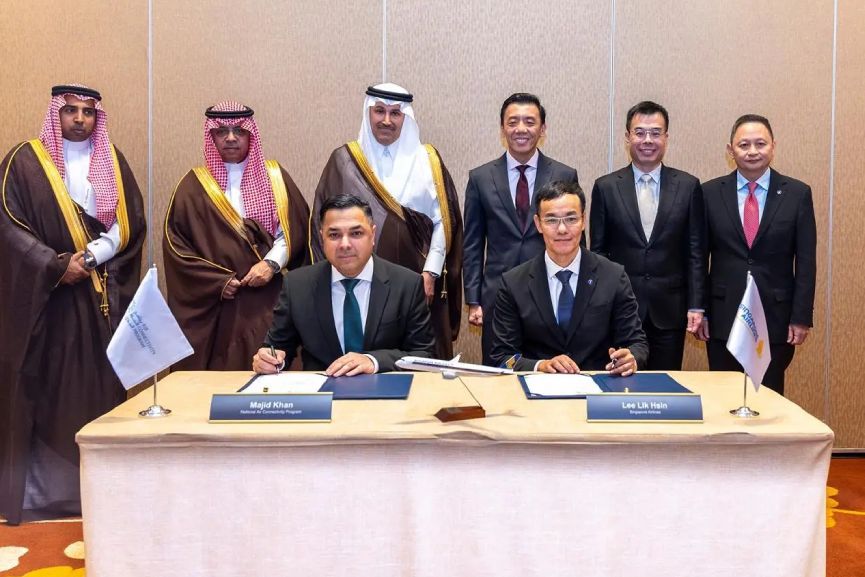 Saudi Arabia and Singapore ink agreement to boost air connectivity