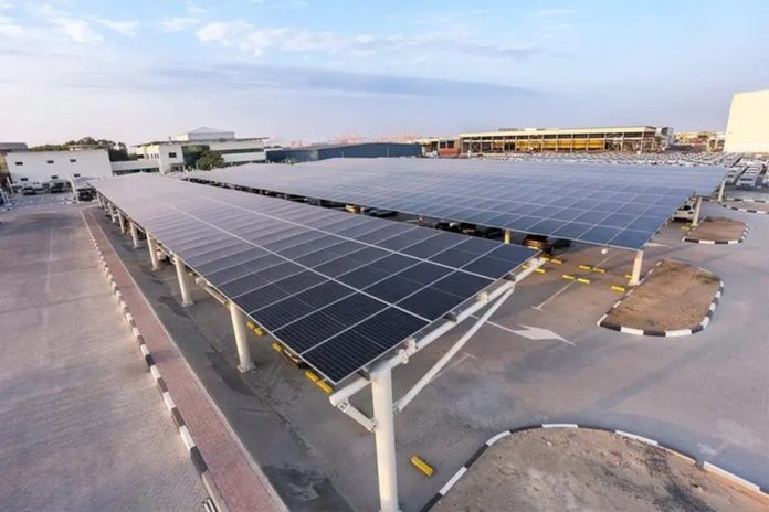 P&G-Yellow Door Energy solar carport-GCC Business News