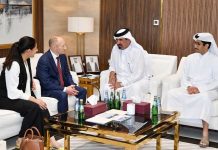 Qatar Chamber (QC) hosted a Russian trade delegation