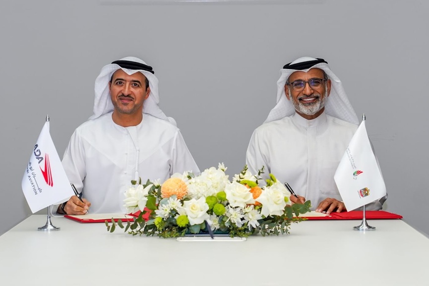 UAE GCAA, Abu Dhabi Aviation sign aircraft training MoU
