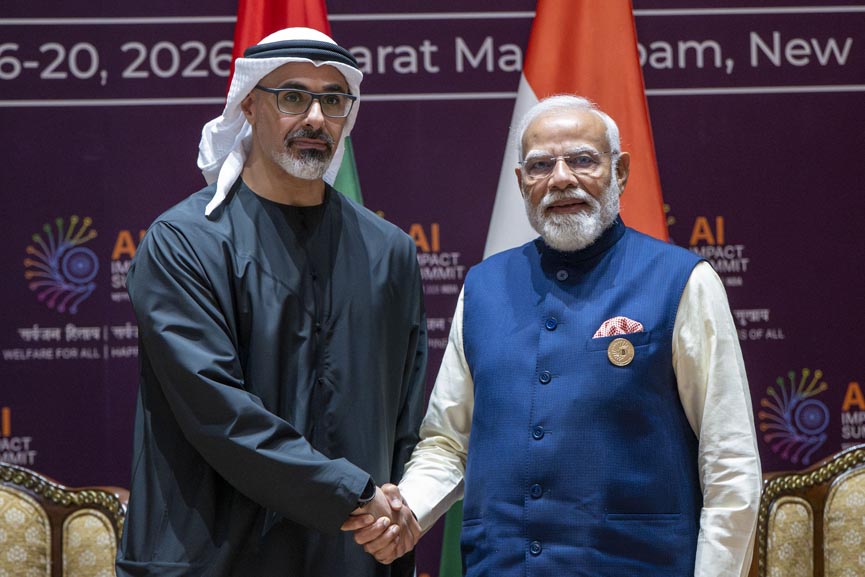 UAE and India explore ties on sidelines of AI Impact Summit