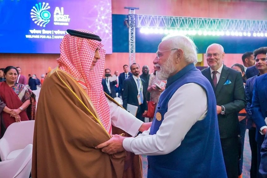 Saudi, India explore AI cooperation at AI Impact Summit 2026