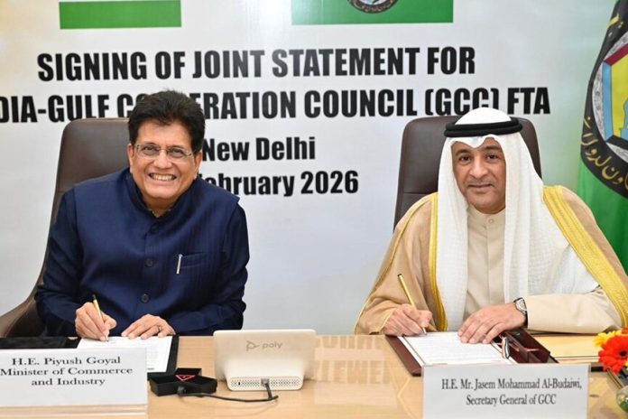 GCC, India Launch Free Trade Agreement Negotiations-GCC Business News GCC, India Launch Free Trade Agreement Negotiations-GCC Business News