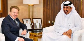 Qatar Chamber meets with NUSACC delegation