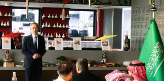 Japanese fruit tasting in Riyadh