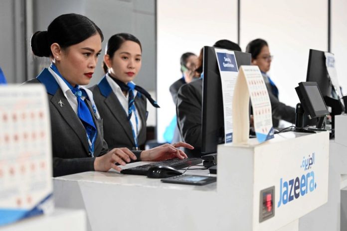 Jazeera Airways relocates check-in Jazeera Airways relocates check-in