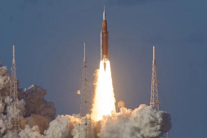 NASA launches astronauts on Artemis Moon Mission NASA launches astronauts on Artemis Moon Mission