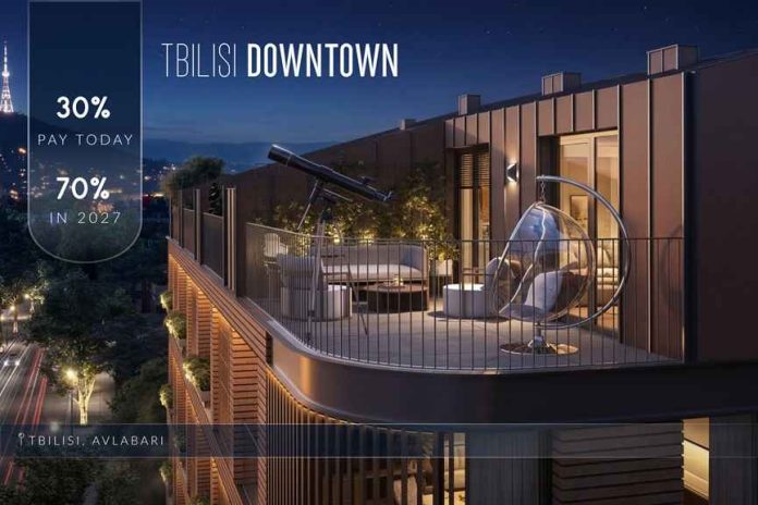 Modern Tbilisi Downtown apartment in Avlabari, Georgia Real Estate Investment project with terrace, city views, and flexible 30 percent payment plan until 2027
