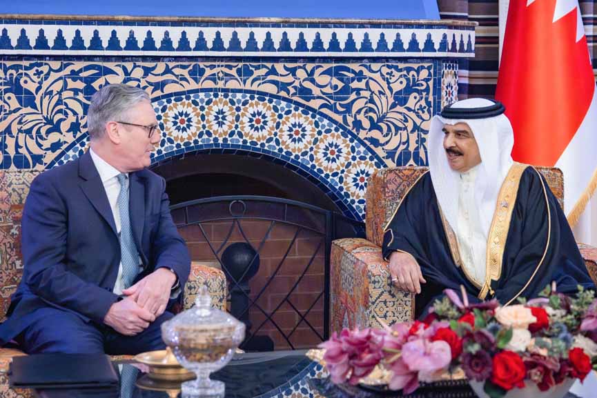 Bahrain and UK discuss regional, international developments