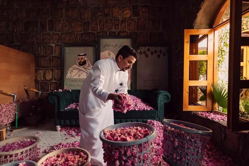 Saudi Reef transforms Taif rose farm into rural tourism destination