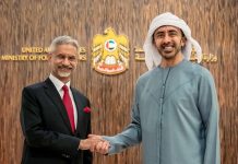 UAE and Indian foreign ministers explore regional security UAE-India regional security