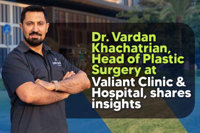 Dr Vardan Khachatrian Dubai, Head of Plastic Surgery at Valiant Clinic and Hospital portrait Dr Vardan Khachatrian Dubai, Head of Plastic Surgery at Valiant Clinic and Hospital portrait