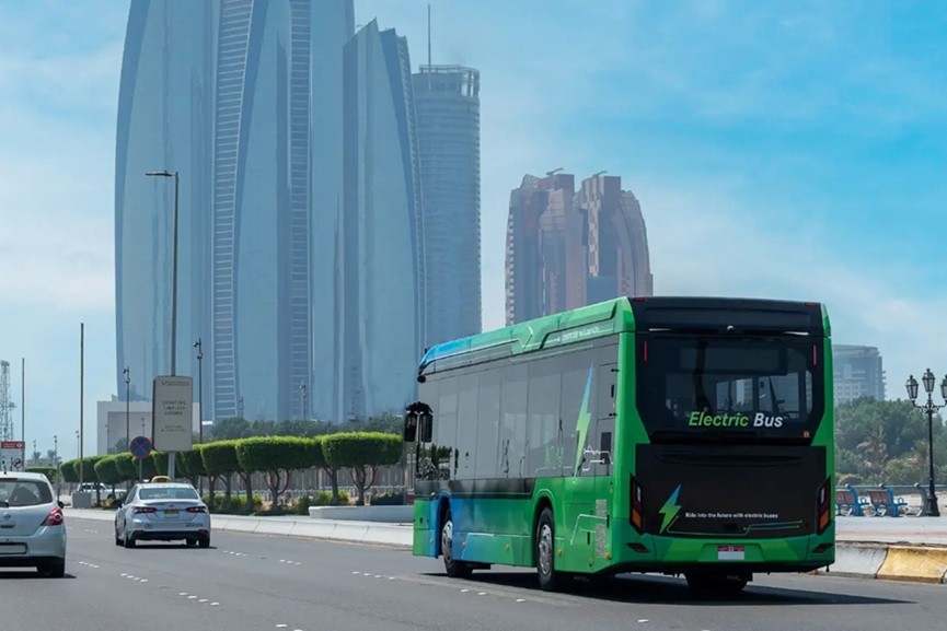 Abu Dhabi’s green bus fleet hits 1mn eco-friendly kilometers