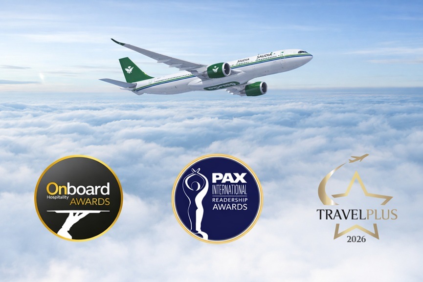 Saudia wins multiple global awards at WTCE 2026