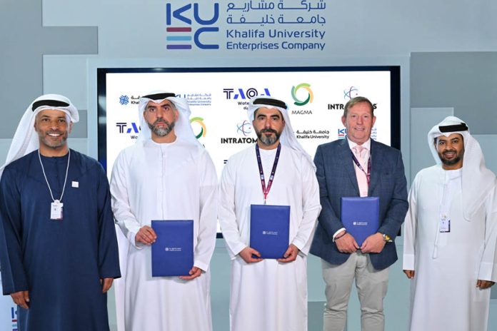 INTRATOMICS-TAQA Water Solutions-MAGMA sign MoU INTRATOMICS-TAQA Water Solutions-MAGMA sign MoU