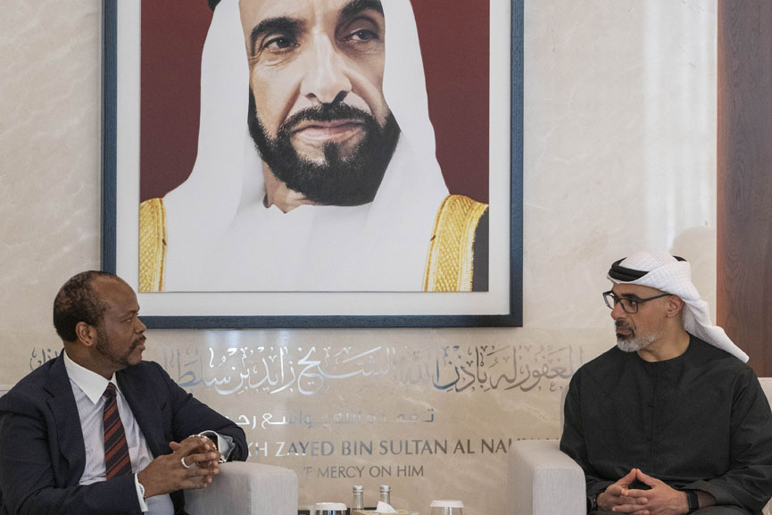 Abu Dhabi Crown Prince discusses enhancing ties with King of Eswatini