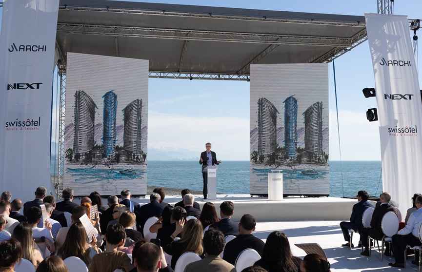Official launch of Swissôtel Kobuleti Beach Resort by NEXT and Archi on the Black Sea coast