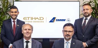 Etihad Airways and TAROM codeshare agreement