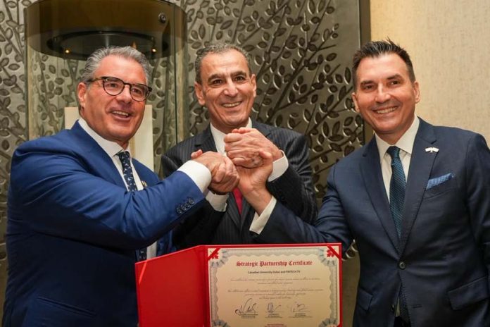 Canadian University Dubai-FINTECH TV Partnership
