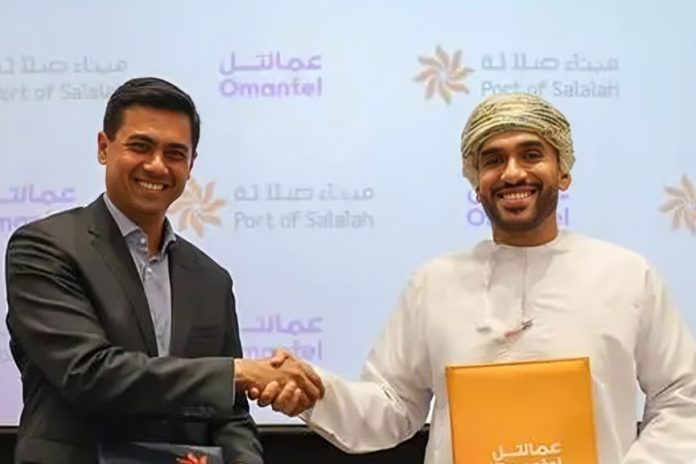 Omantel in partnership with Port of Salalah Omantel in partnership with Port of Salalah