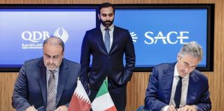 QDB, SACE sign export credit reinsurance agreement QDB, SACE sign export credit reinsurance agreement-GCC Business News