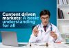Content Driven Market Creation showing a doctor sharing health information through a podcast to influence public awareness.