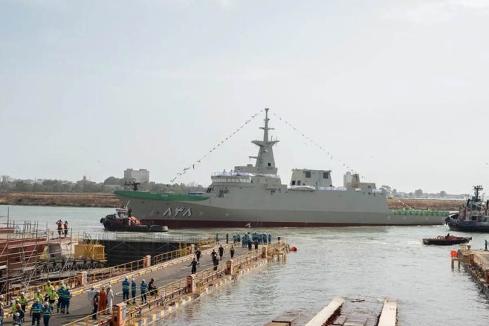 Royal Saudi Naval Forces Float HMS AlMadinah Royal Saudi Navy Float HMS AlMadinah