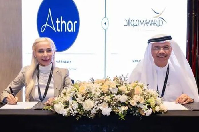 Mawarid Finance and Athar Finance strategic partnership Mawarid Finance and Athar Finance strategic partnership