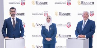 Abu Dhabi DoH signs strategic agreement with Biocom California Abu Dhabi DoH agreement with Biocom California-GCC Business News
