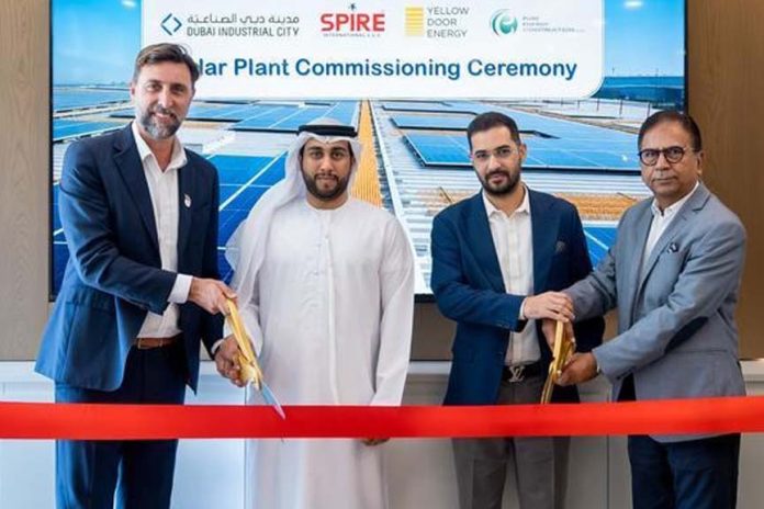 Spire International and Yellow Door Energy Ties
