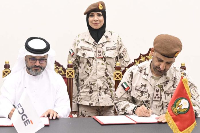 UAE Ministry of Defense-EDGE sign partnership UAE Ministry of Defense-EDGE sign partnership