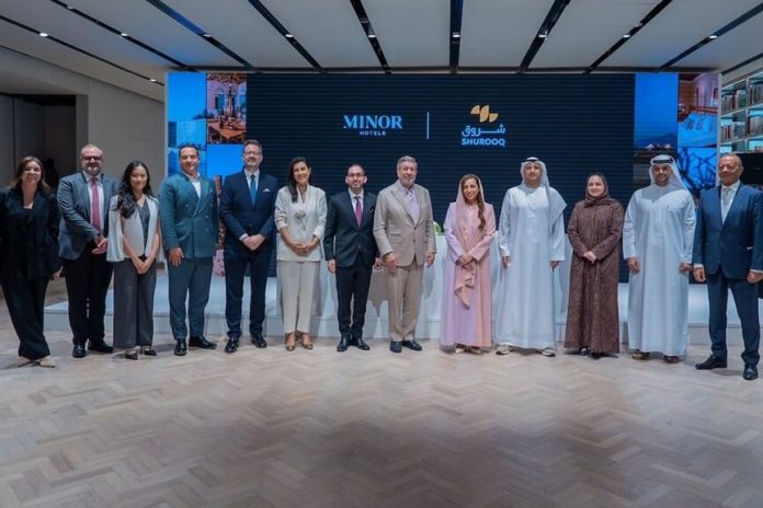 Shurooq partners with Minor Hotels-GCC Business News Shurooq partners with Minor Hotels-GCC Business News