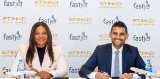 Etihad Airways, Fastjet Zimbabwe sign partnership agreement Etihad Airways, Fastjet Zimbabwe agreement-GCC Business News