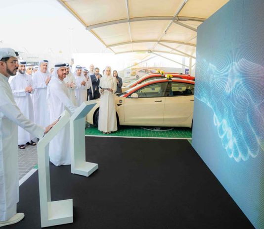 DEWA and Dubai Taxi Company Partnership