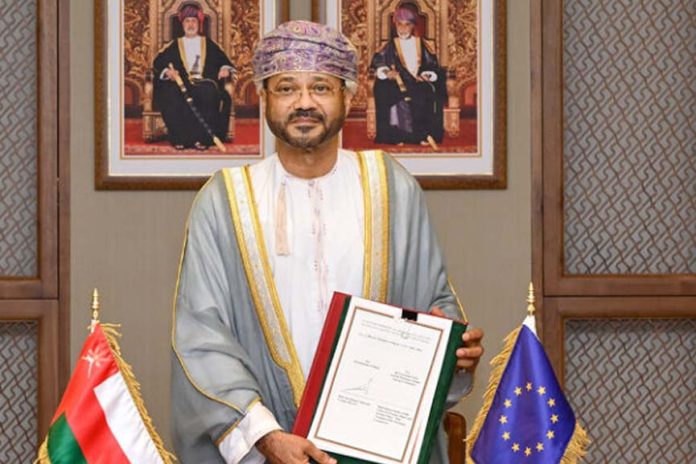 Oman and EU sign deal Oman and EU sign deal