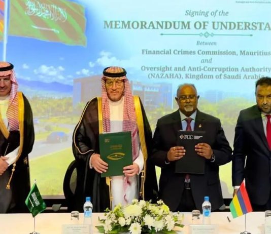 Saudi Arabia-Mauritius sign MoU