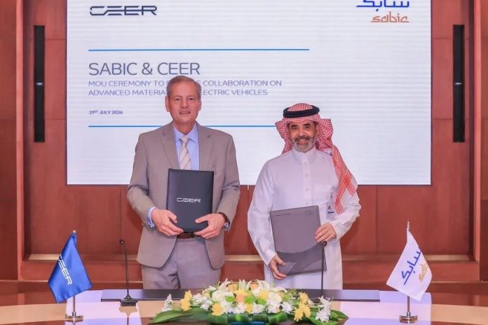 SABIC, CEER sign MoU to advance Saudi electric vehicle industry-GCC Business News