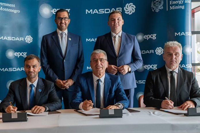 Masdar, EPCG 2GW energy projects in Montenegro-GCC Business News