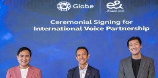 Globe partners with e&