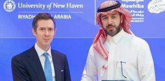 Mawhiba-University of New Haven MoU