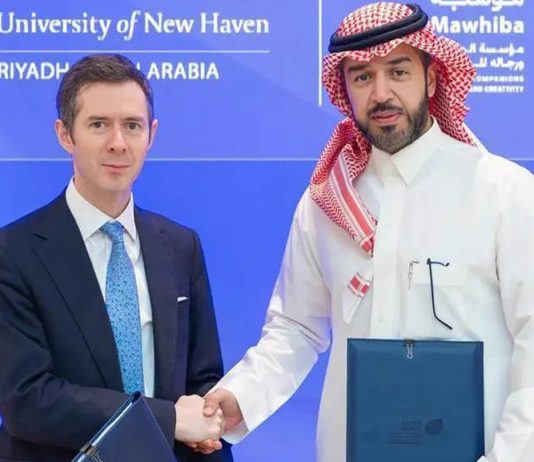 Mawhiba-University of New Haven MoU